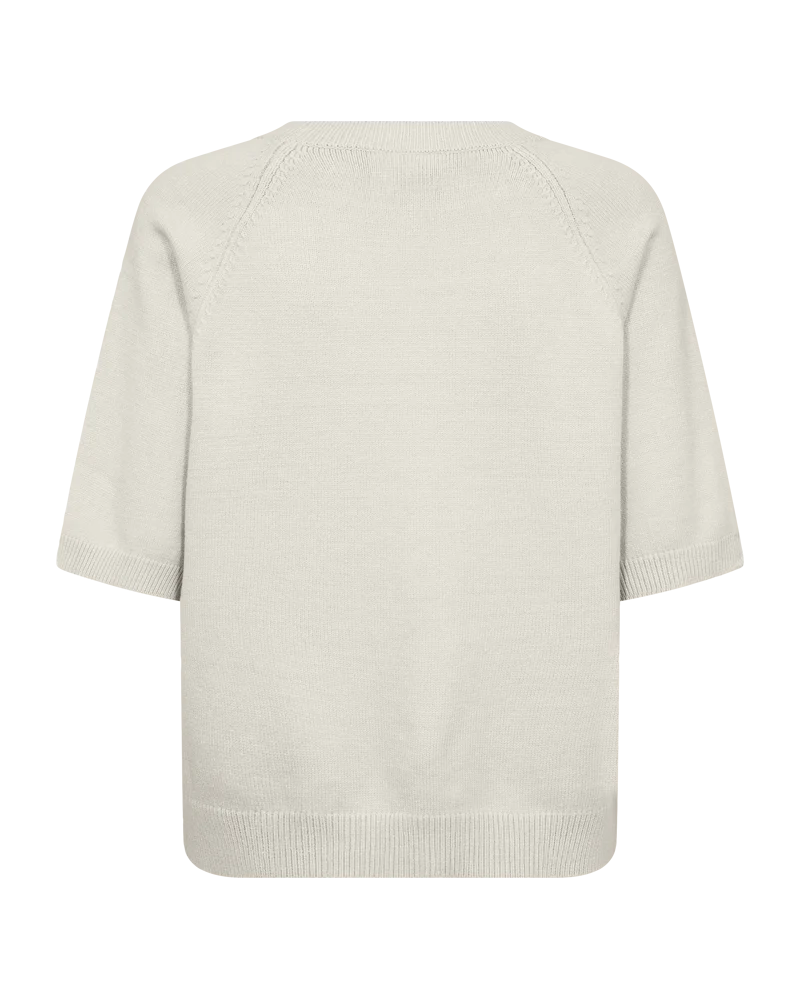 FQALPI – PULLOVER MIT DEKOKNÖPFEN - BEIGE