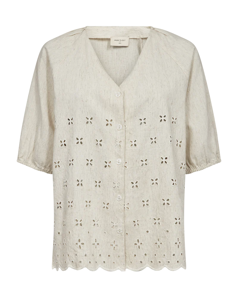 FQLINUS - BLUSE - BEIGE
