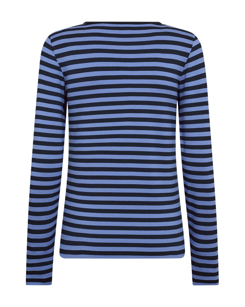 FQLIANA – LANGÄRMLIGES T-SHIRT - BLAU