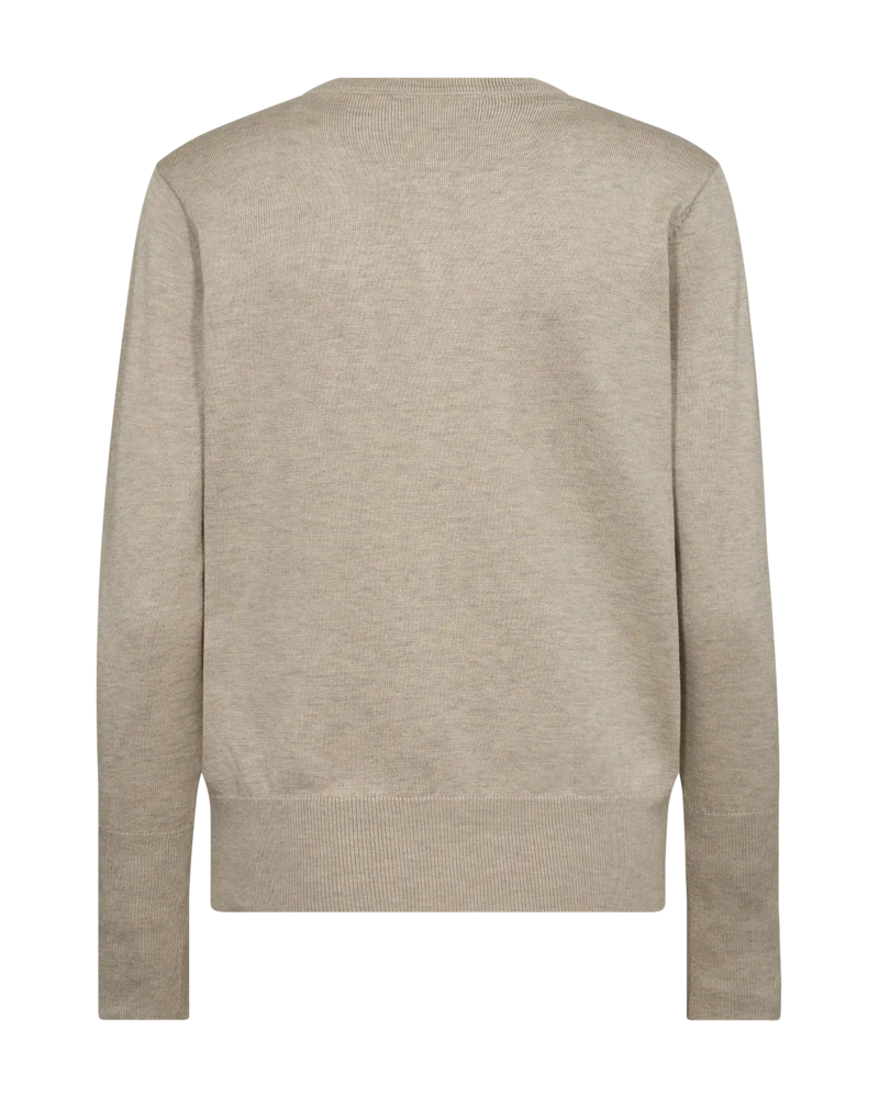 FQKATIE – FEINSTRICK-CARDIGAN - BEIGE