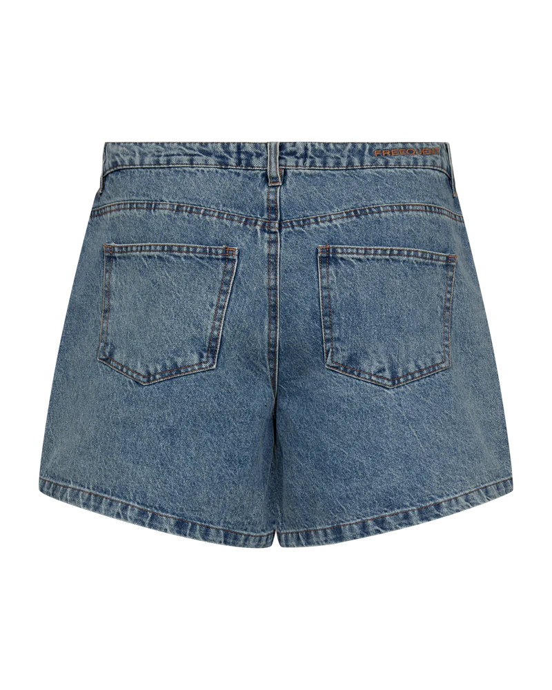 FQKALIA - DENIMSHORTS - BLAU