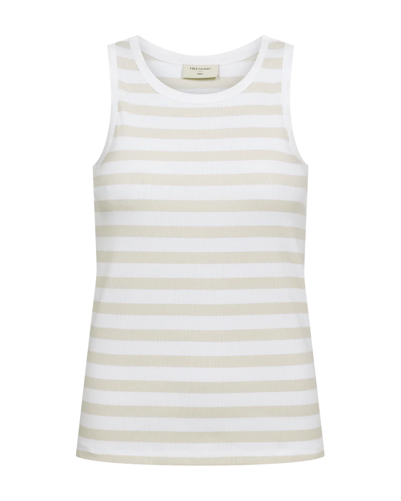 FQEFFY - TOP - WEISS UND BEIGE