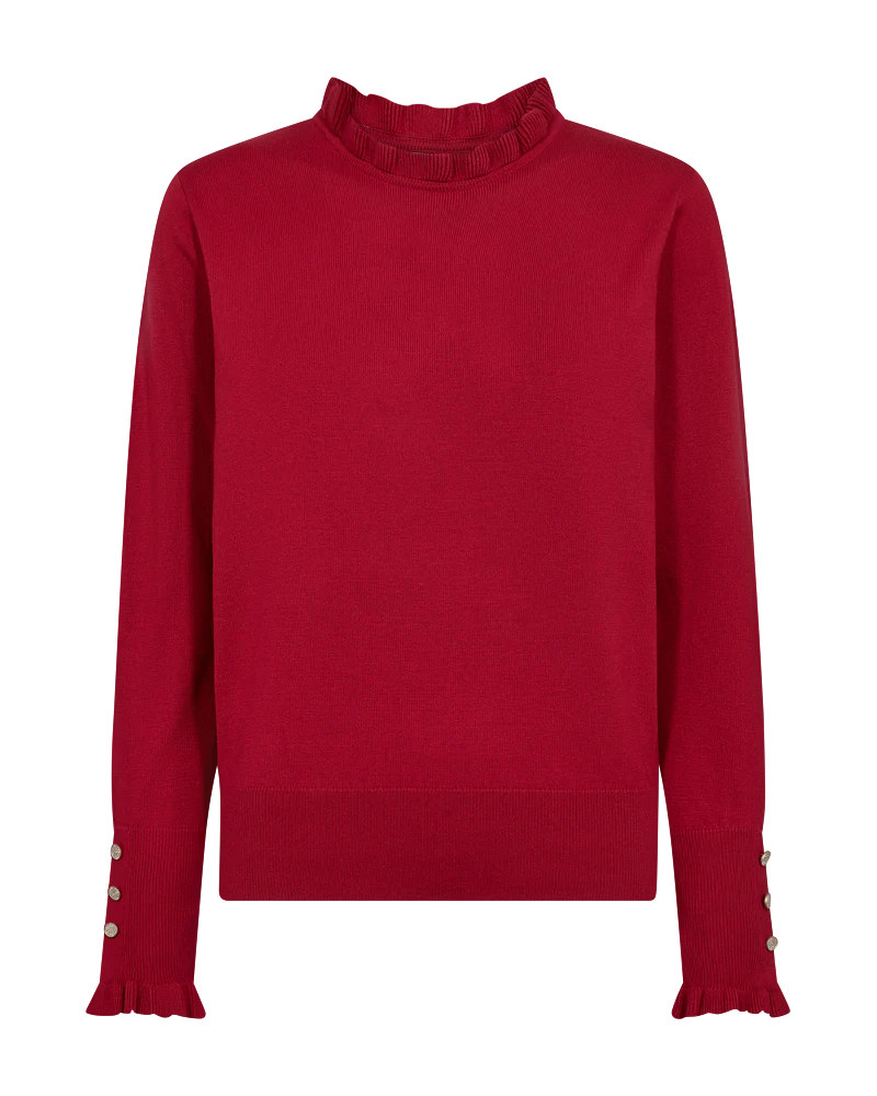 FQKATIE - PULLOVER - ROT