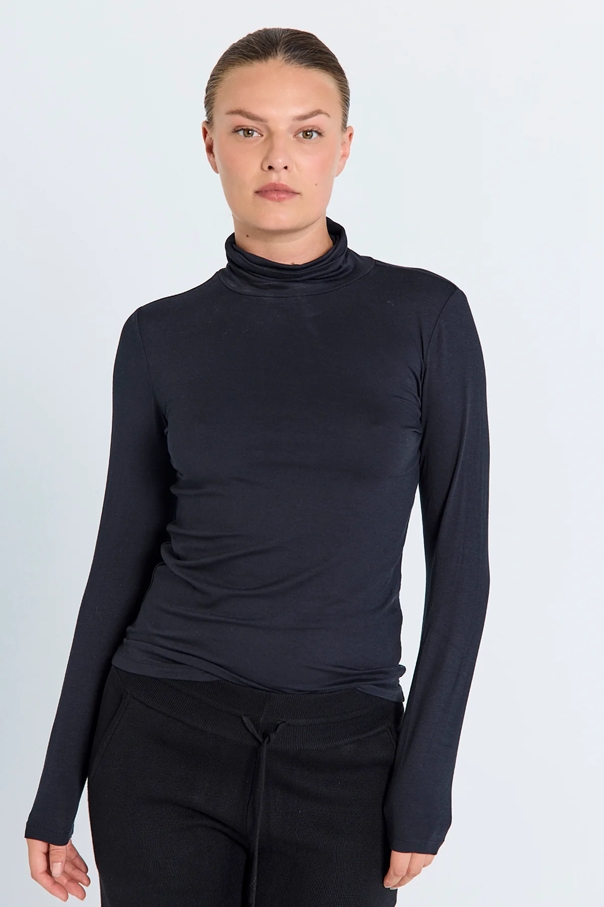 FQLIANA - BLUSE - SCHWARZ