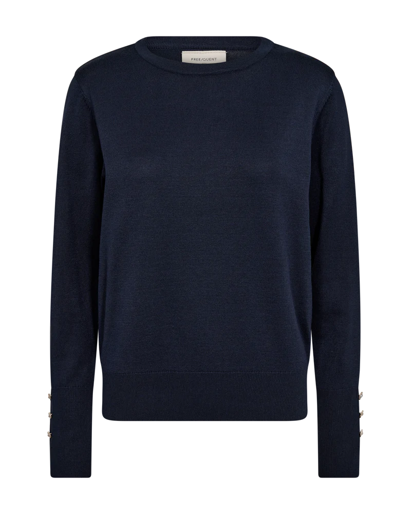 FQKATIE - PULLOVER - BLAU