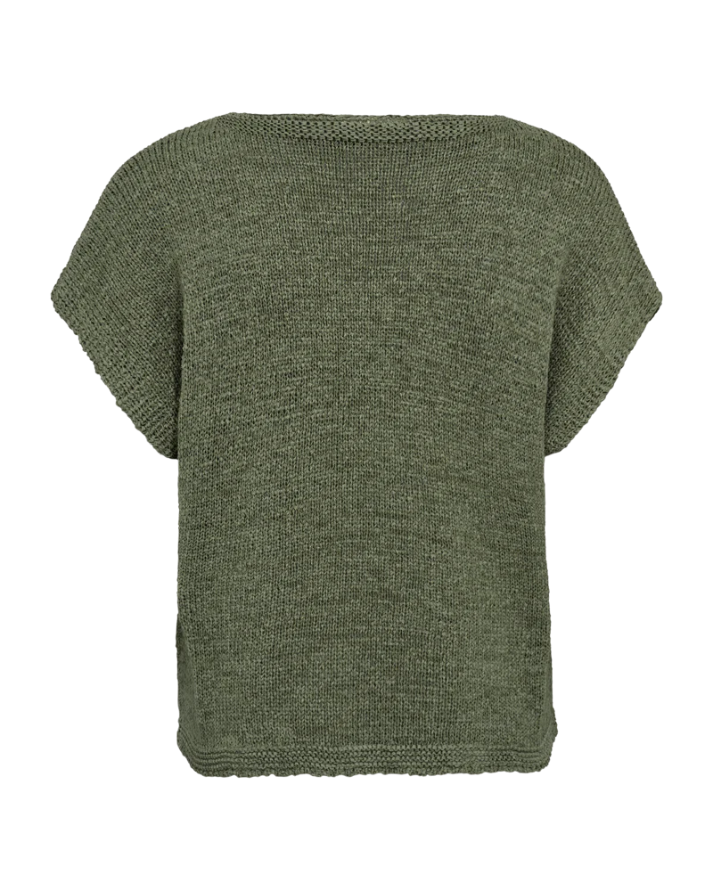 FQTAPPER - GESTRICKTER PULLOVER - GRÜN