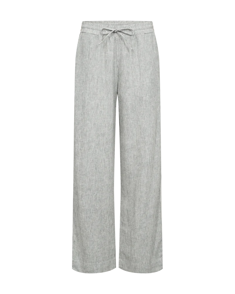 FQLAVA – LEINENHOSE - WEISS UND GRÜN