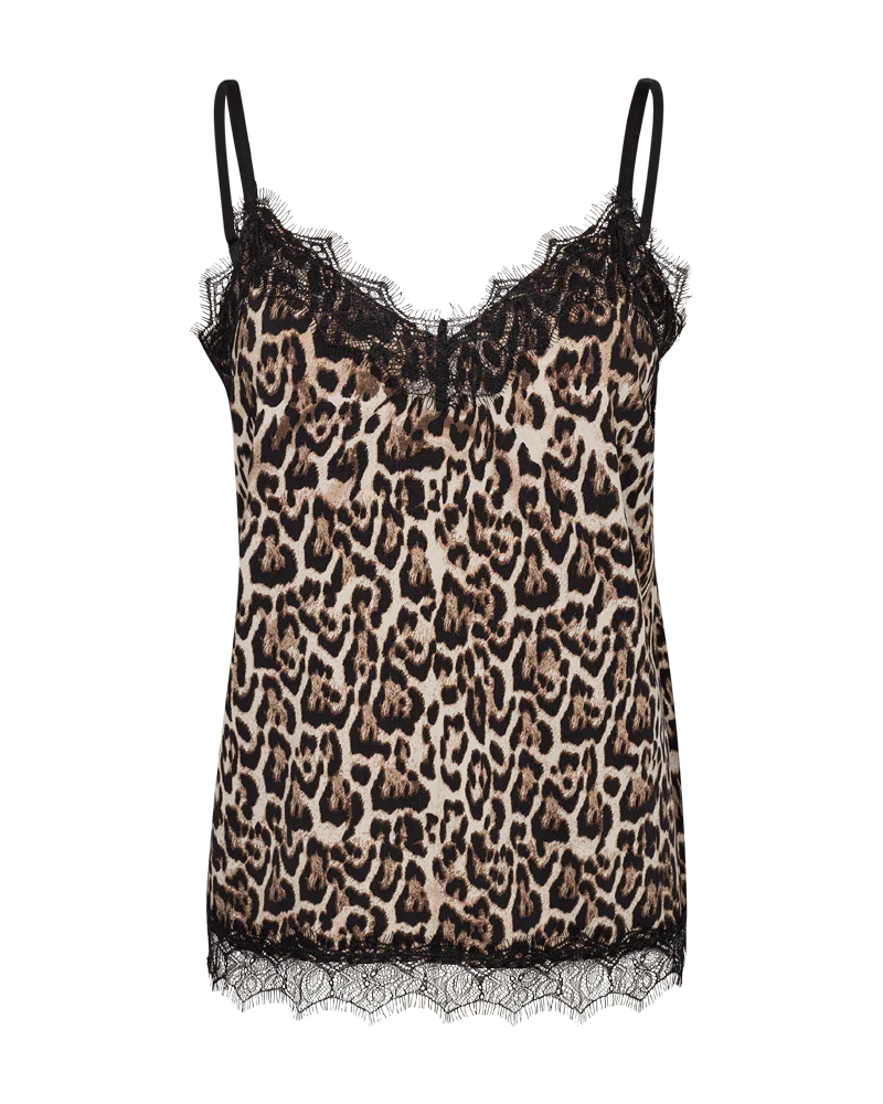 FQBICCO - SPITZENTOP - LEOPARD