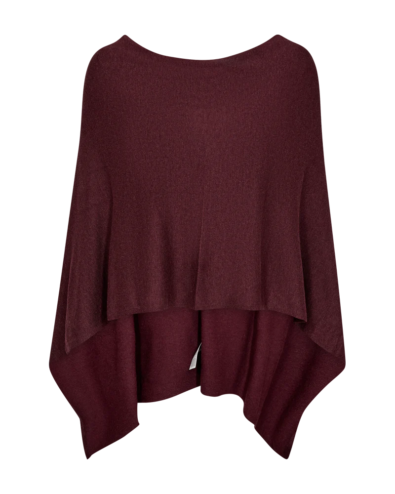FQCLAUDISSE – PONCHO - BORDEAUX