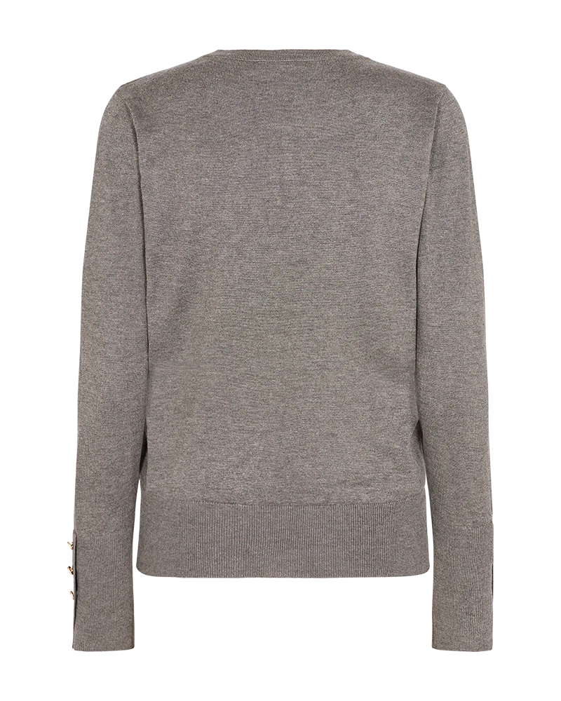 FQKATIE - PULLOVER - GRAU