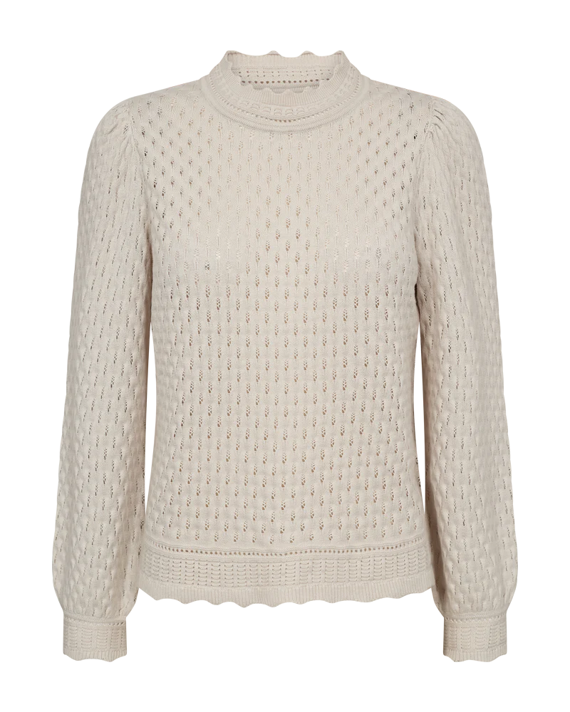 FQGINA - PULLOVER - BEIGE