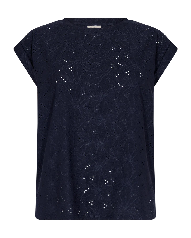 FQBLOND - T-SHIRT - BLAU