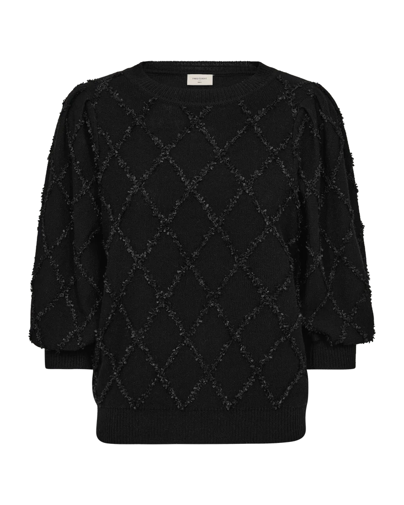 FQSAFRI - PULLOVER - SCHWARZ