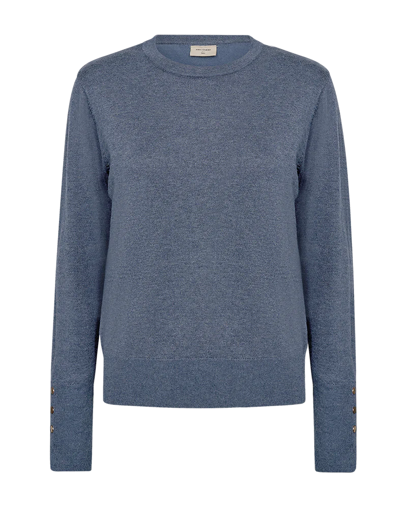 FQKATIE - PULLOVER - BLAU