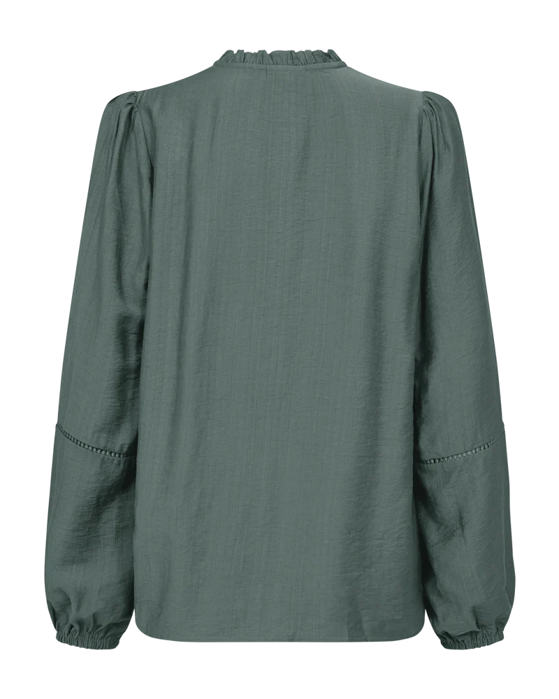 FQANTINA - BLUSE - GRÜN