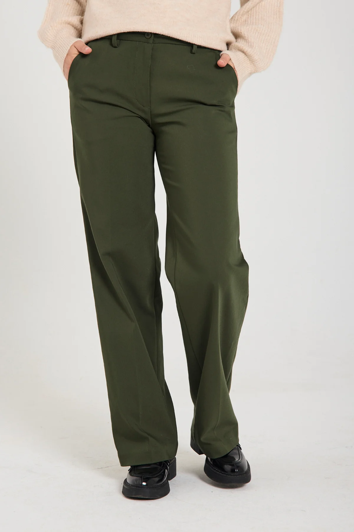 FQISADORA - PANTS - GRÜN
