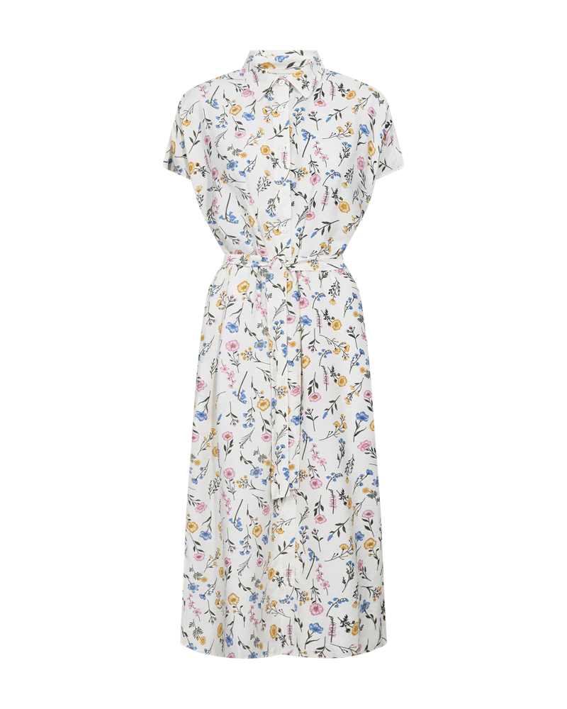 FQMOLLI - KLEID - WEISS UND GELB