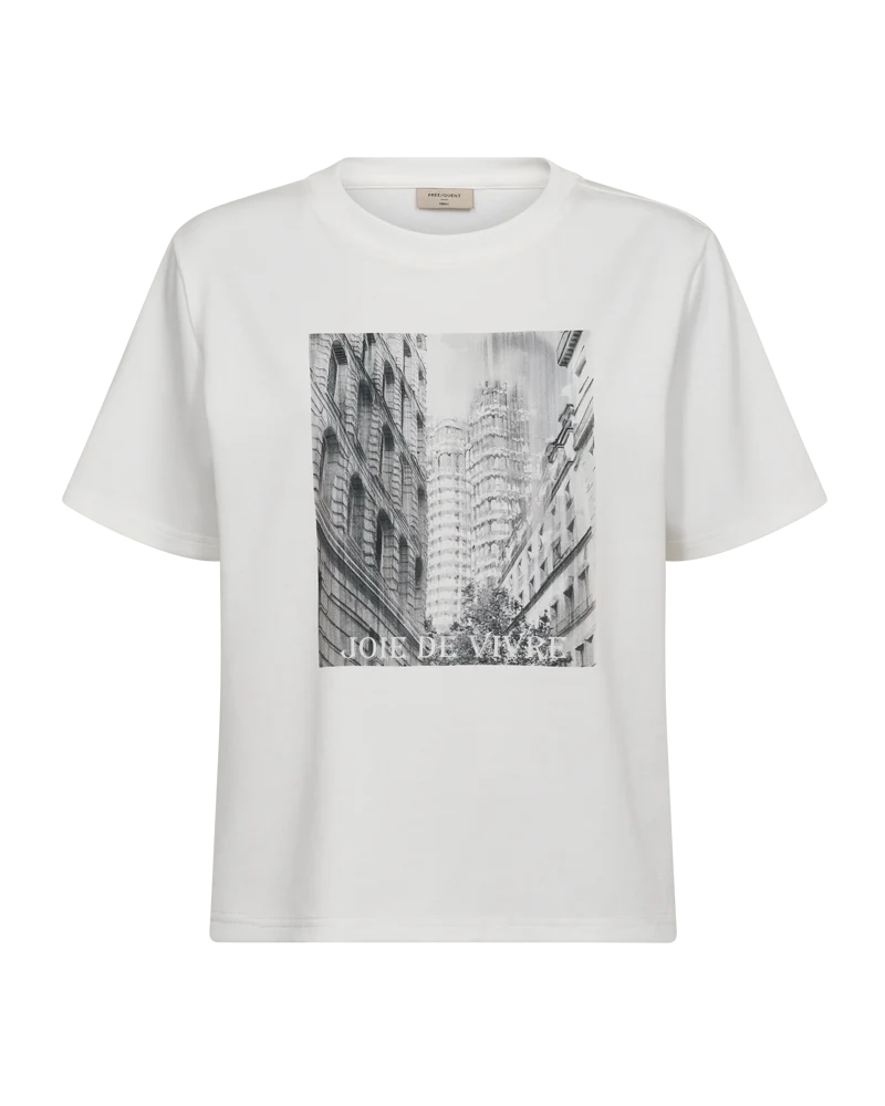 FQMALAK - T-SHIRT - SCHWARZ UND WEISS