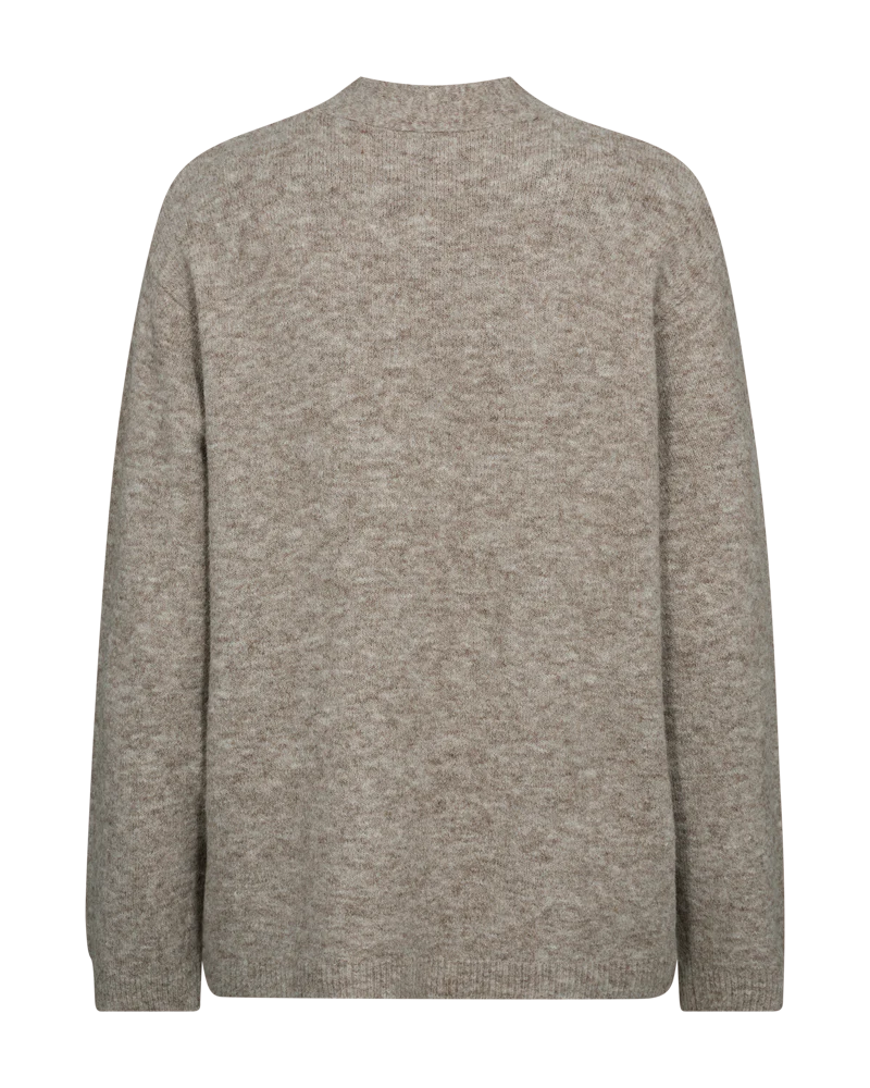 FQGRSEVALIN - PULLOVER - BRAUN