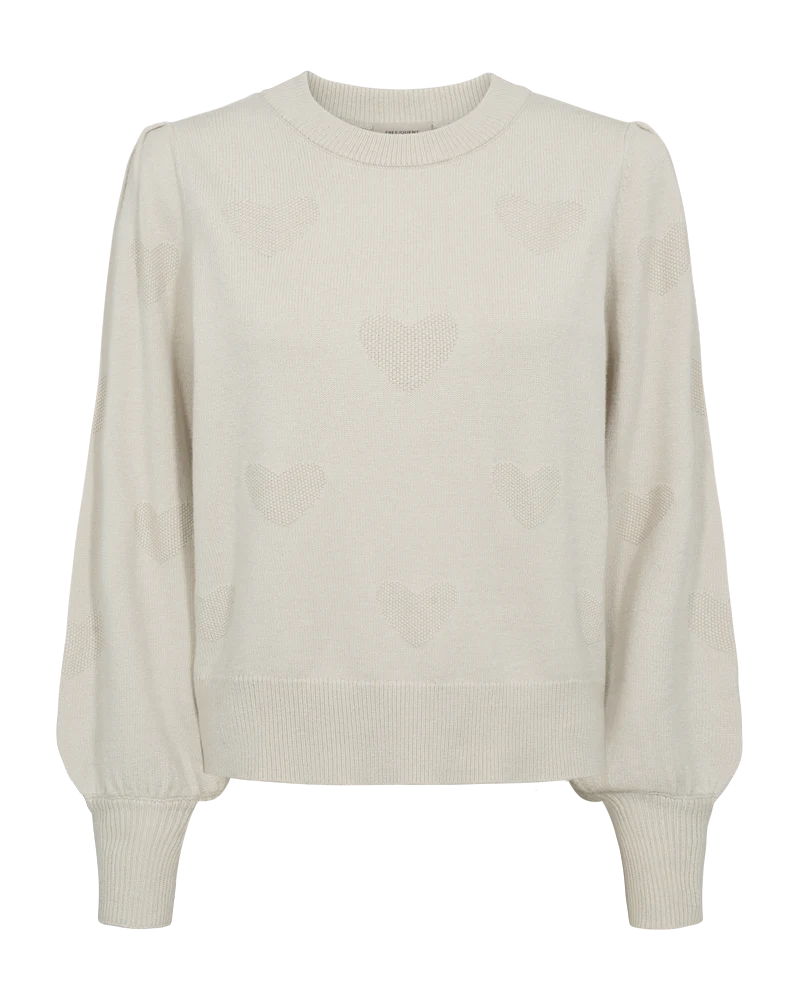 FQALFA - PULLOVER - BEIGE