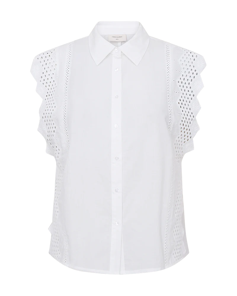 FQBINA - BLUSE - WEISS