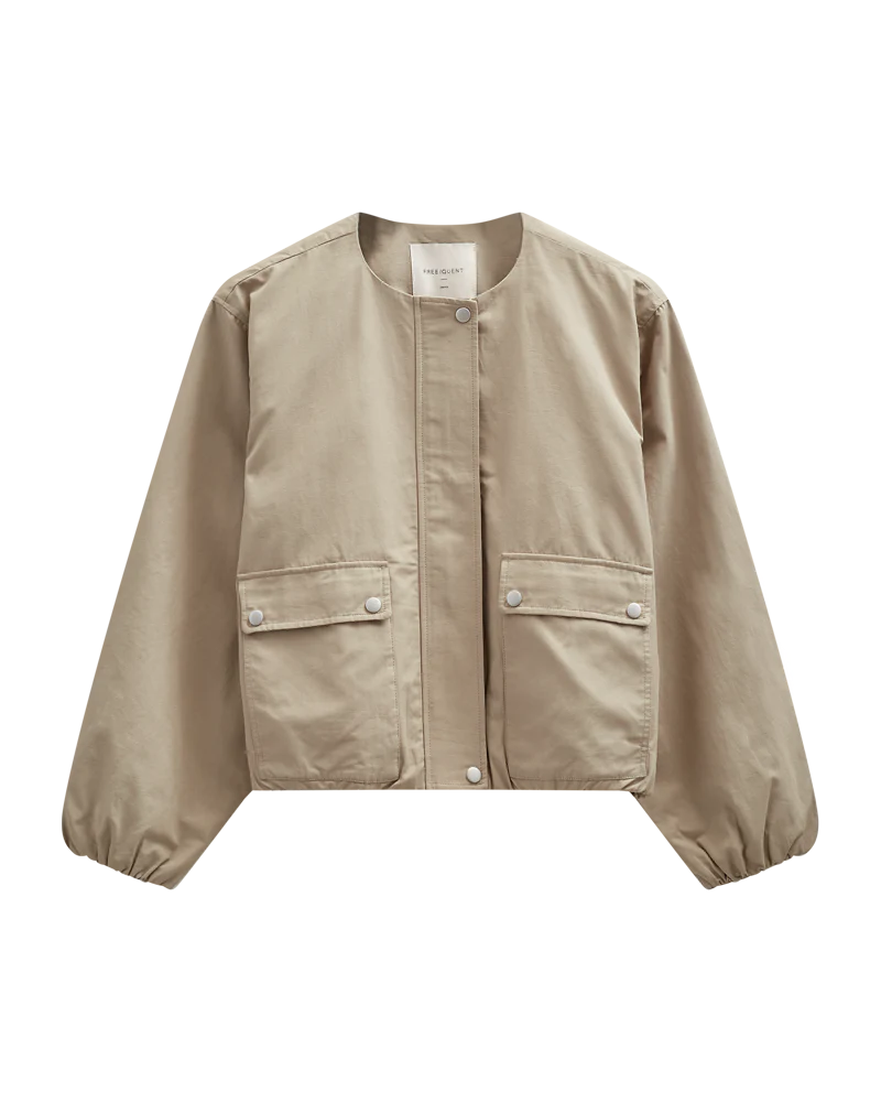 FQCANA – BOMBERJACKE - BEIGE