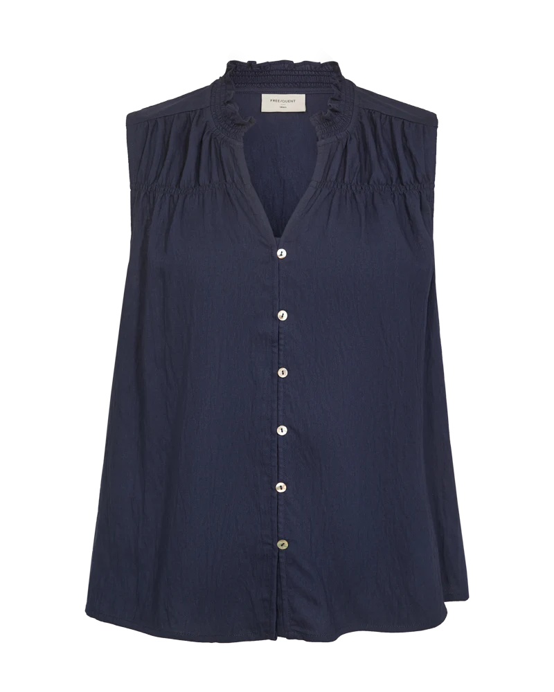 FQALLY - HEMD - BLAU