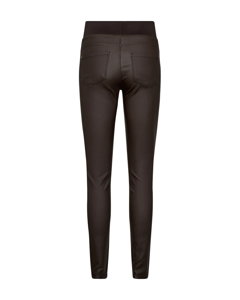 FQSHANTAL - COOPER - HOSE MIT STRETCH - BRAUN