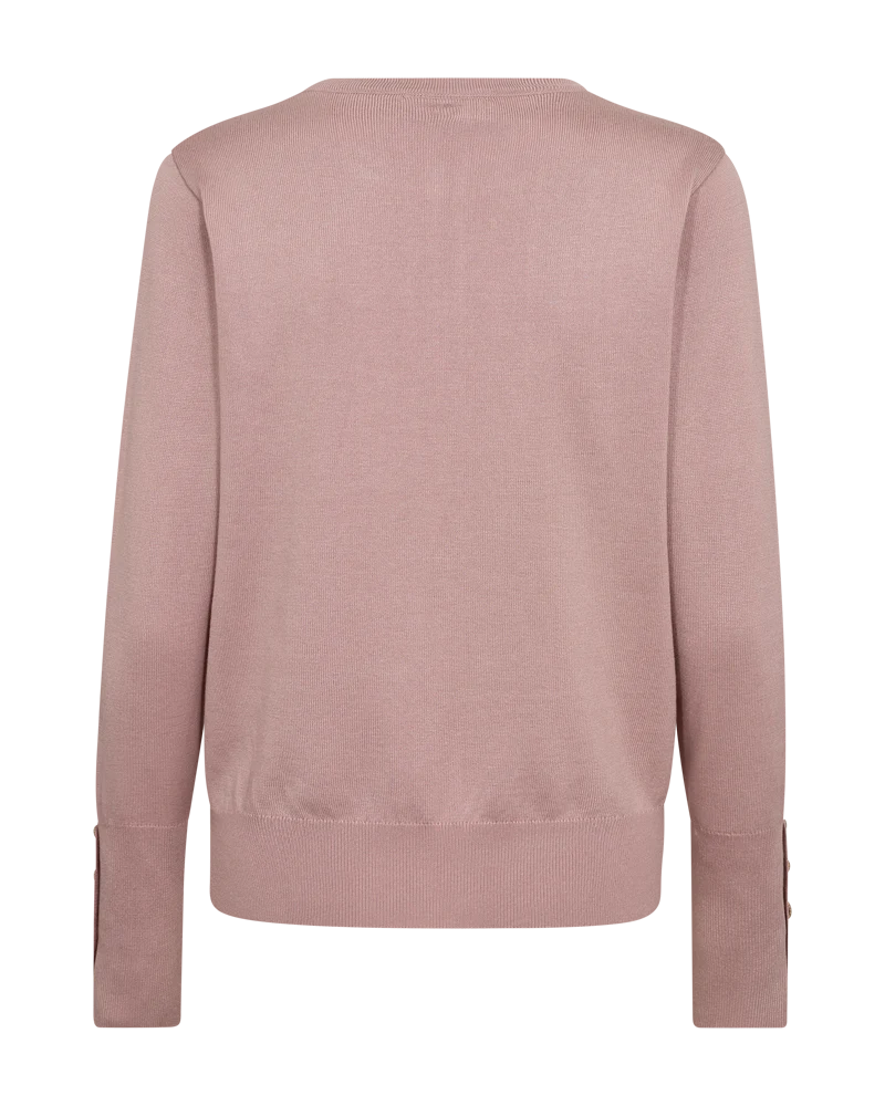 FQKATIE - CARDIGAN - ROSE