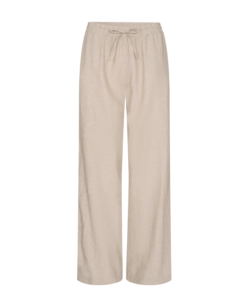 FQLAVA - LEINENHOSE - BEIGE