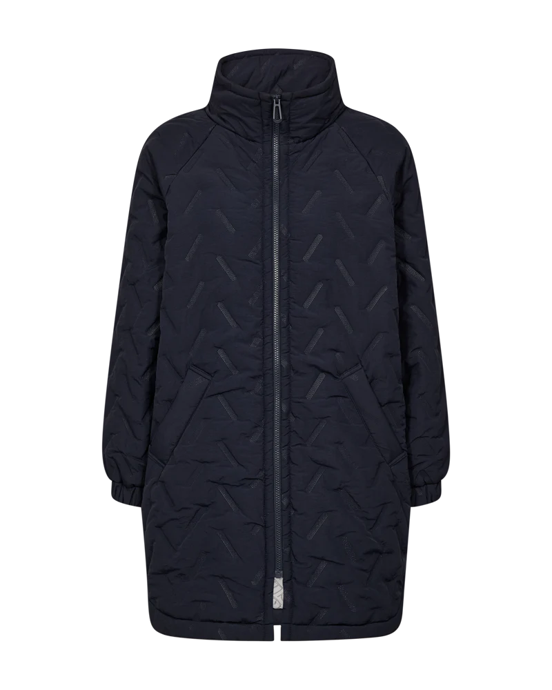 FQCROWN – GESTEPPTE JACKE - BLAU