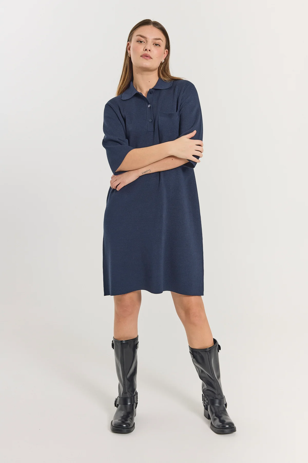 FQANI - KLEID - BLAU