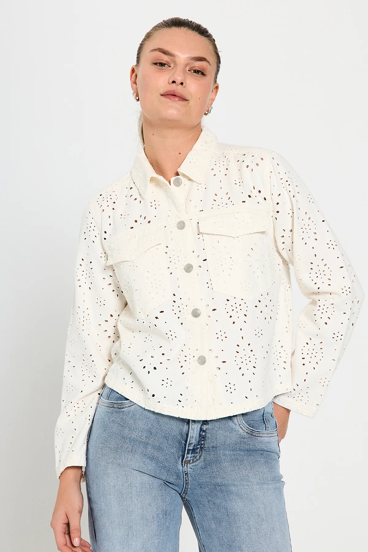 FQTANNI - JACKE - WEISS