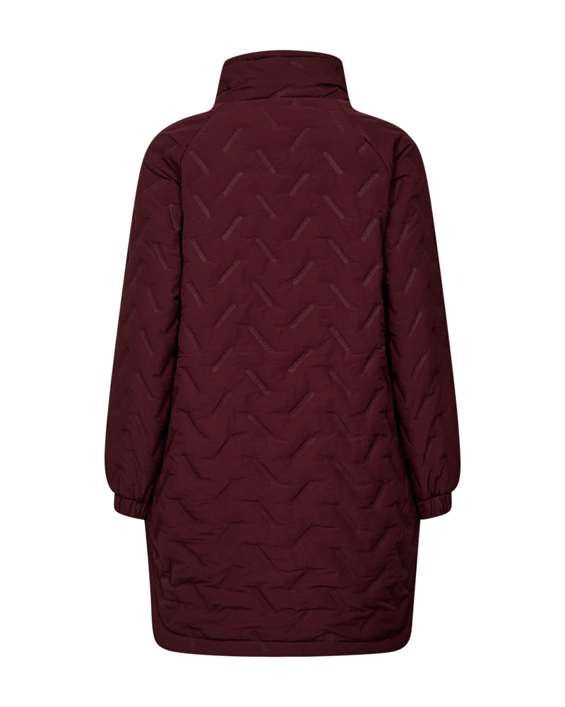 FQCROWN – GESTEPPTE JACKE - BORDEAUX