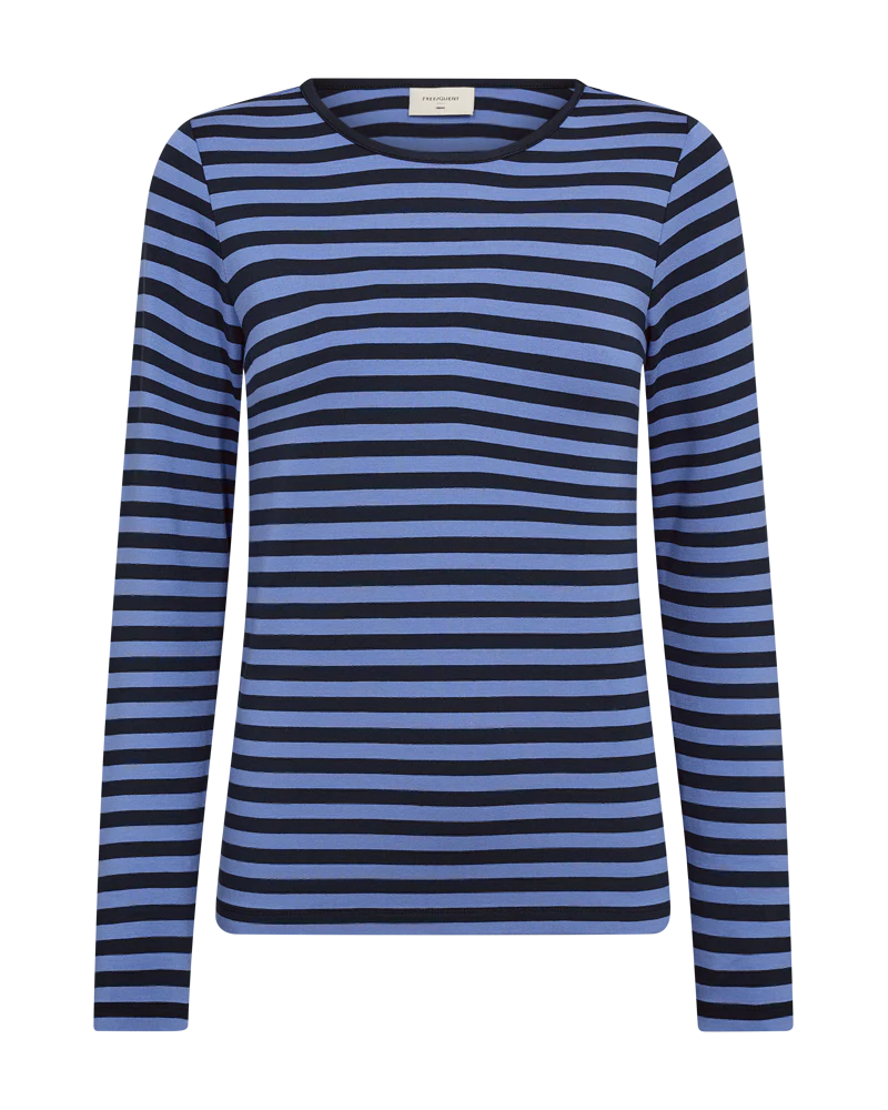 FQLIANA – LANGÄRMLIGES T-SHIRT - BLAU