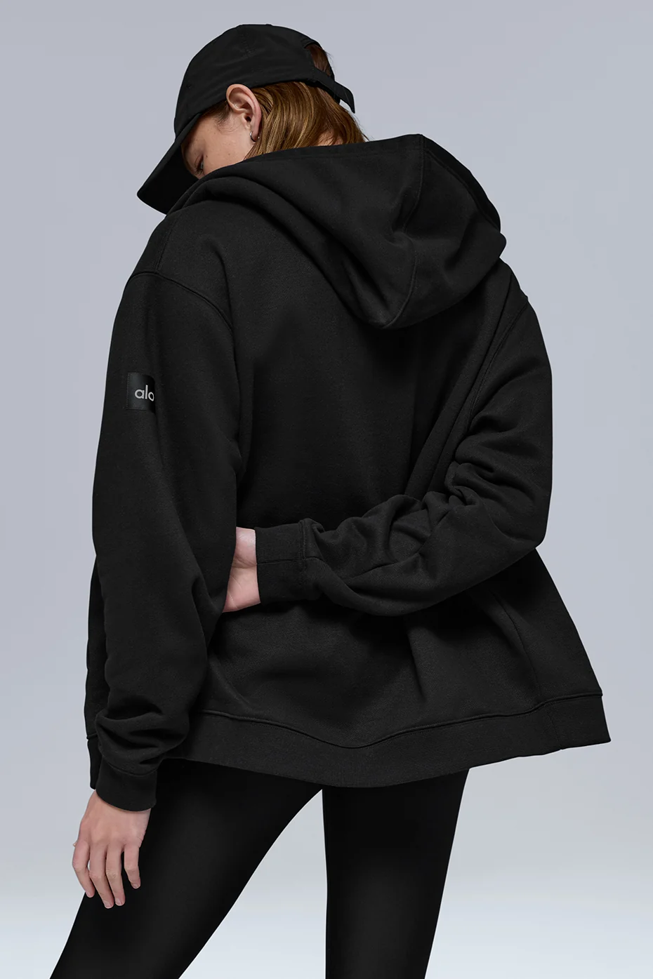 Renown Heavy Weight Full Zip Hoodie - Black
