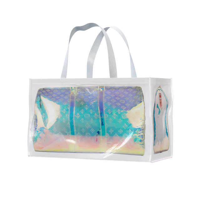 Tita Virgilia Duffle Grocery Bag Iridescent Large