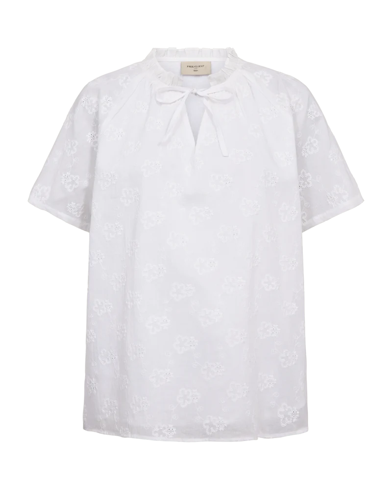 FQIDENA - BLUSE - WEISS