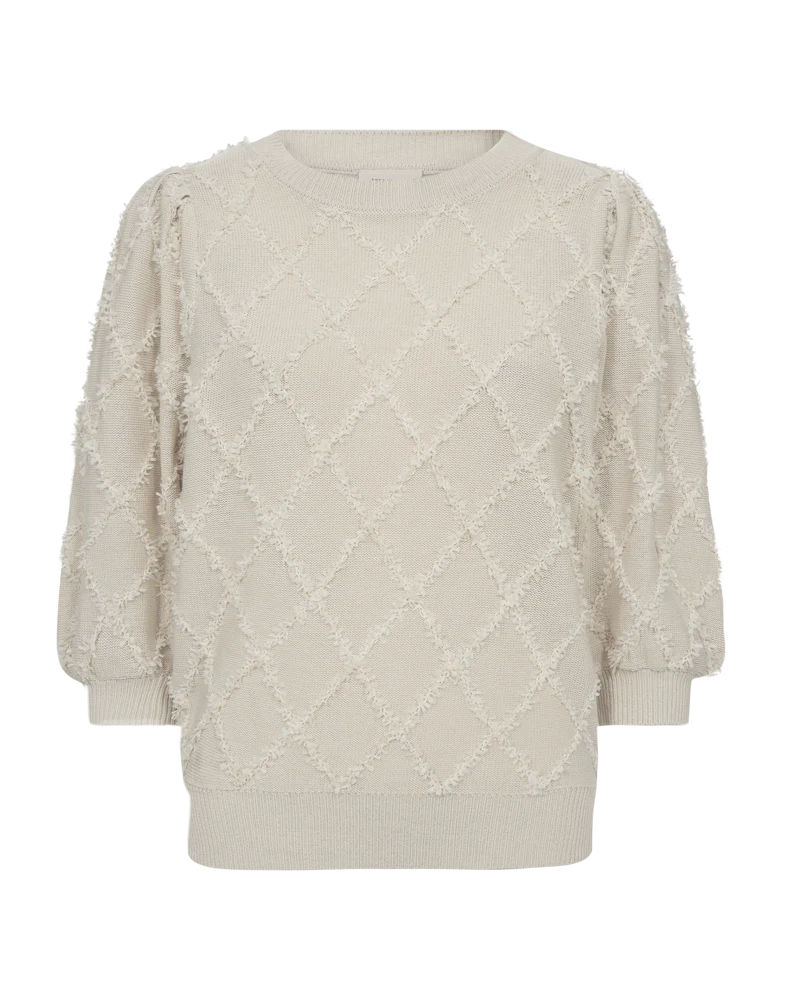 FQSAFRI - PULLOVER - BEIGE