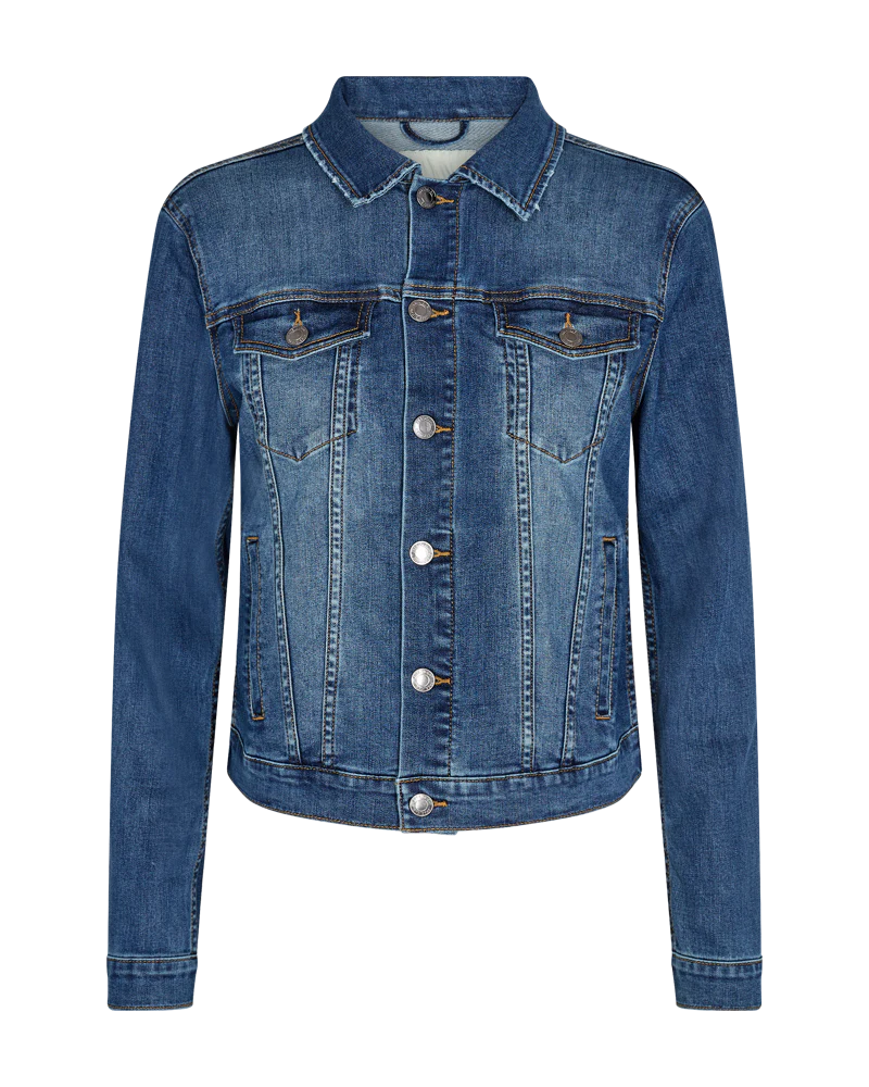 FQROCK - DENIMJACKE - BLAU