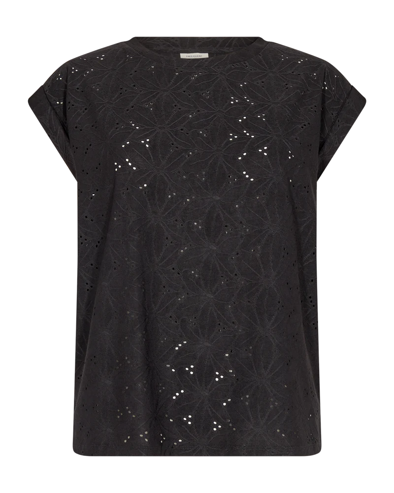 FQBLOND - T-SHIRT - SCHWARZ