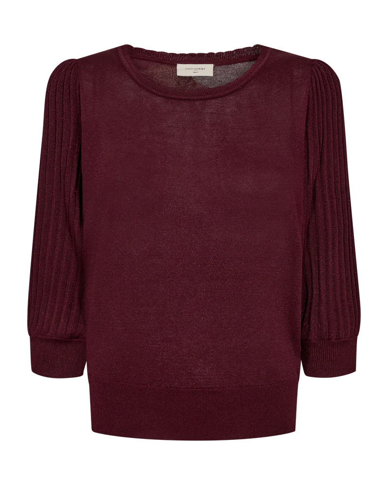 FQGLITTA - PULLOVER - BORDEAUX