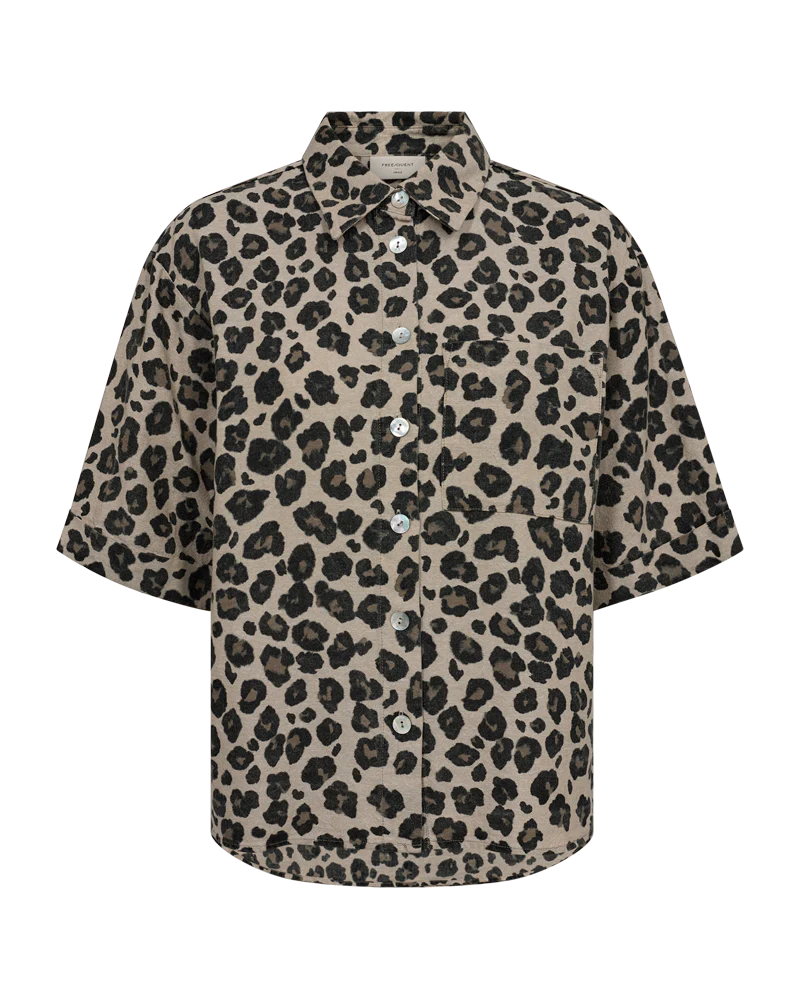 FQLAVISCO – KURZARMHEMD - LEOPARD