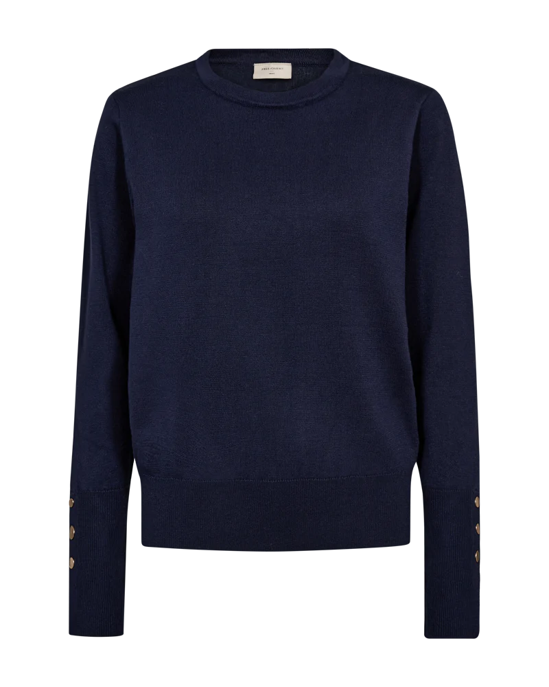 FQKATIE - PULLOVER - BLAU