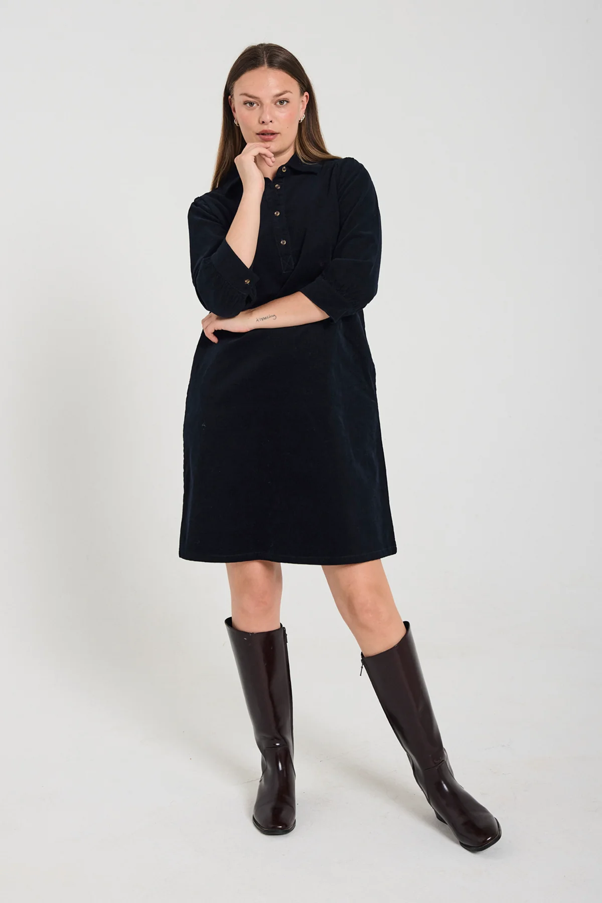 FQSWEA - KLEID - BLAU