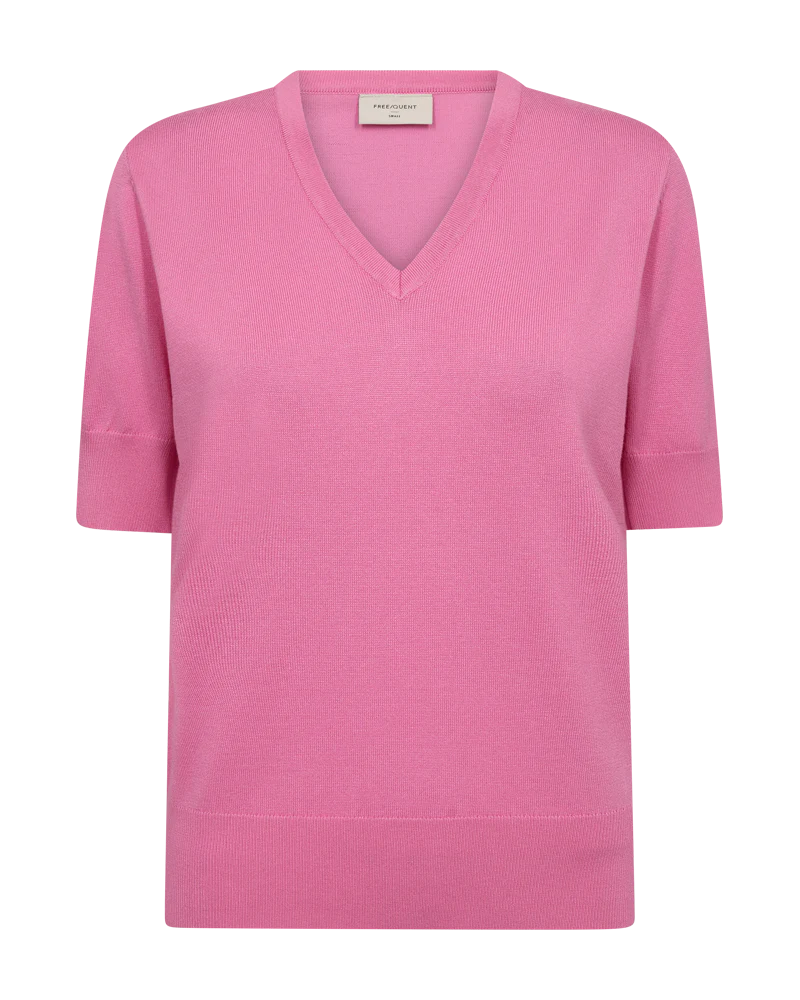 FQKATIE - STRICK PULLOVER - ROSE