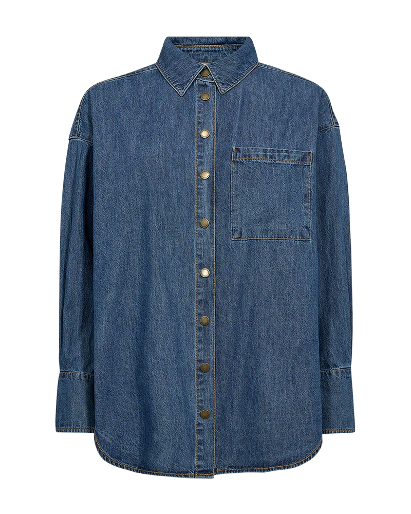 FQLISEA – DENIMHEMD - BLAU