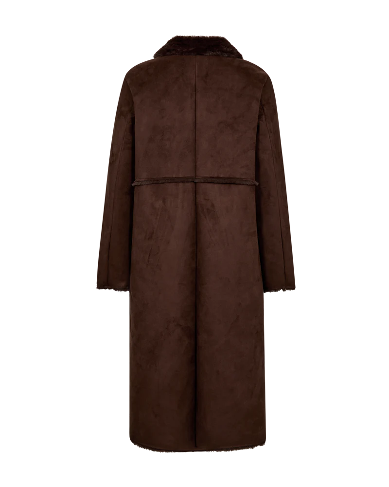FQLAMSE – LANGE JACKE - BRAUN