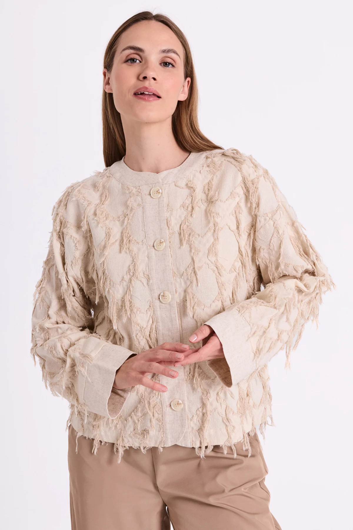 FQFOLLY - JACKE - BEIGE