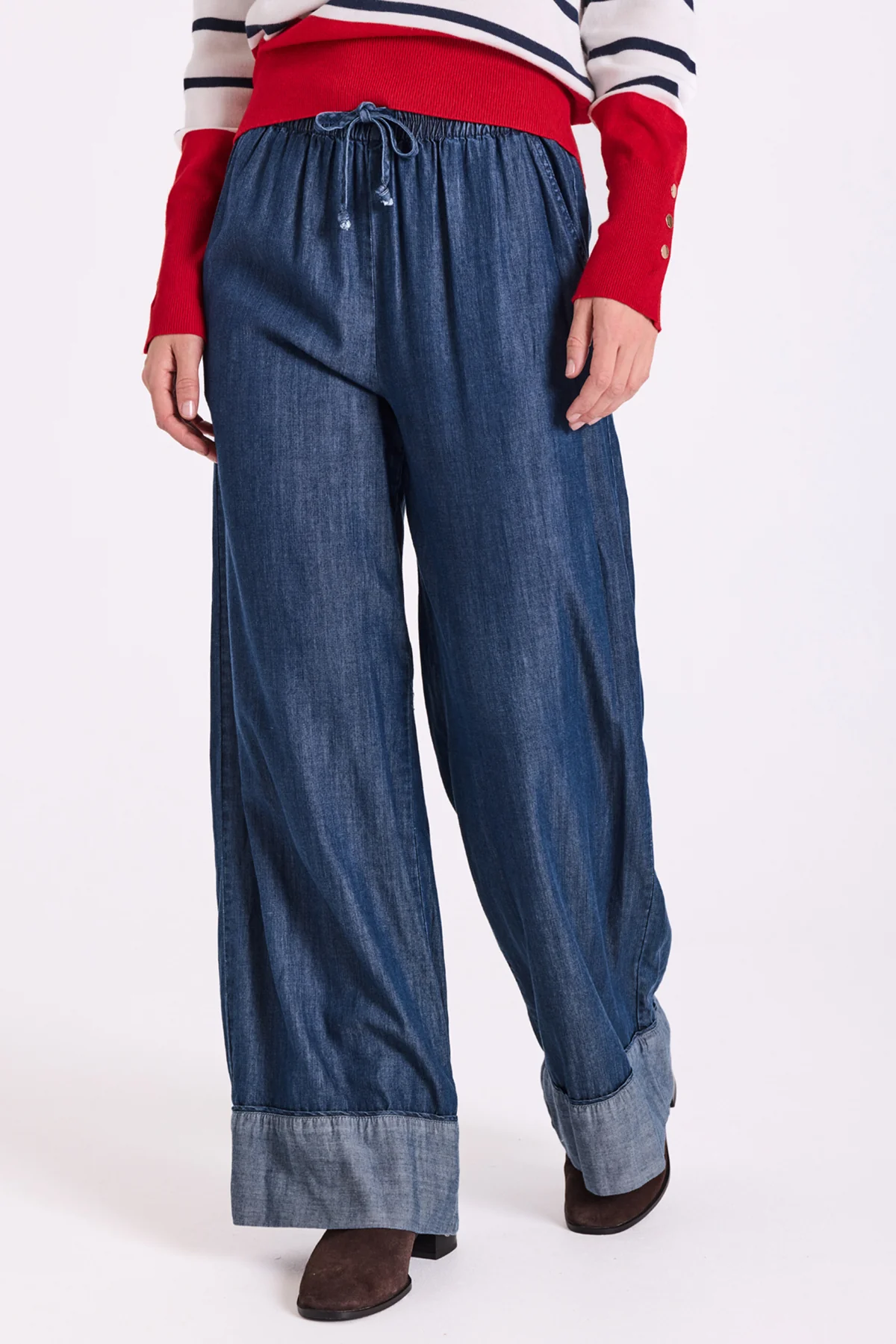 FQWILKE - HOSEN - BLAU